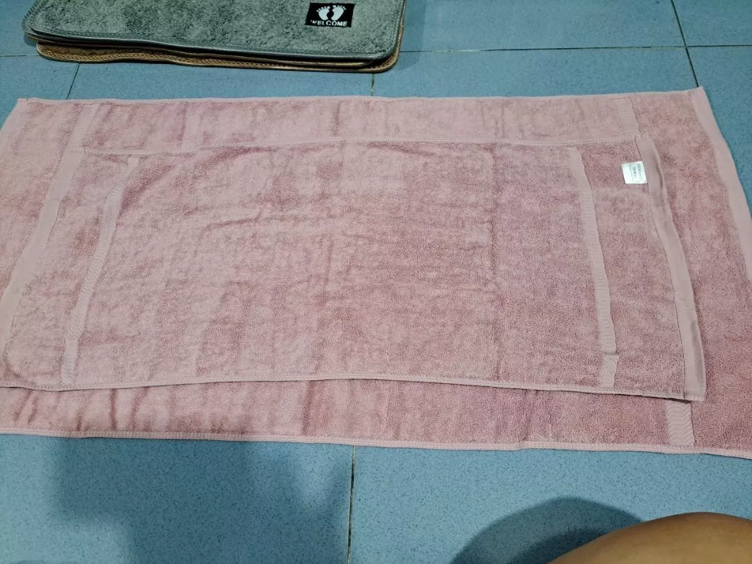 Chi tiết khăn mặt cotton