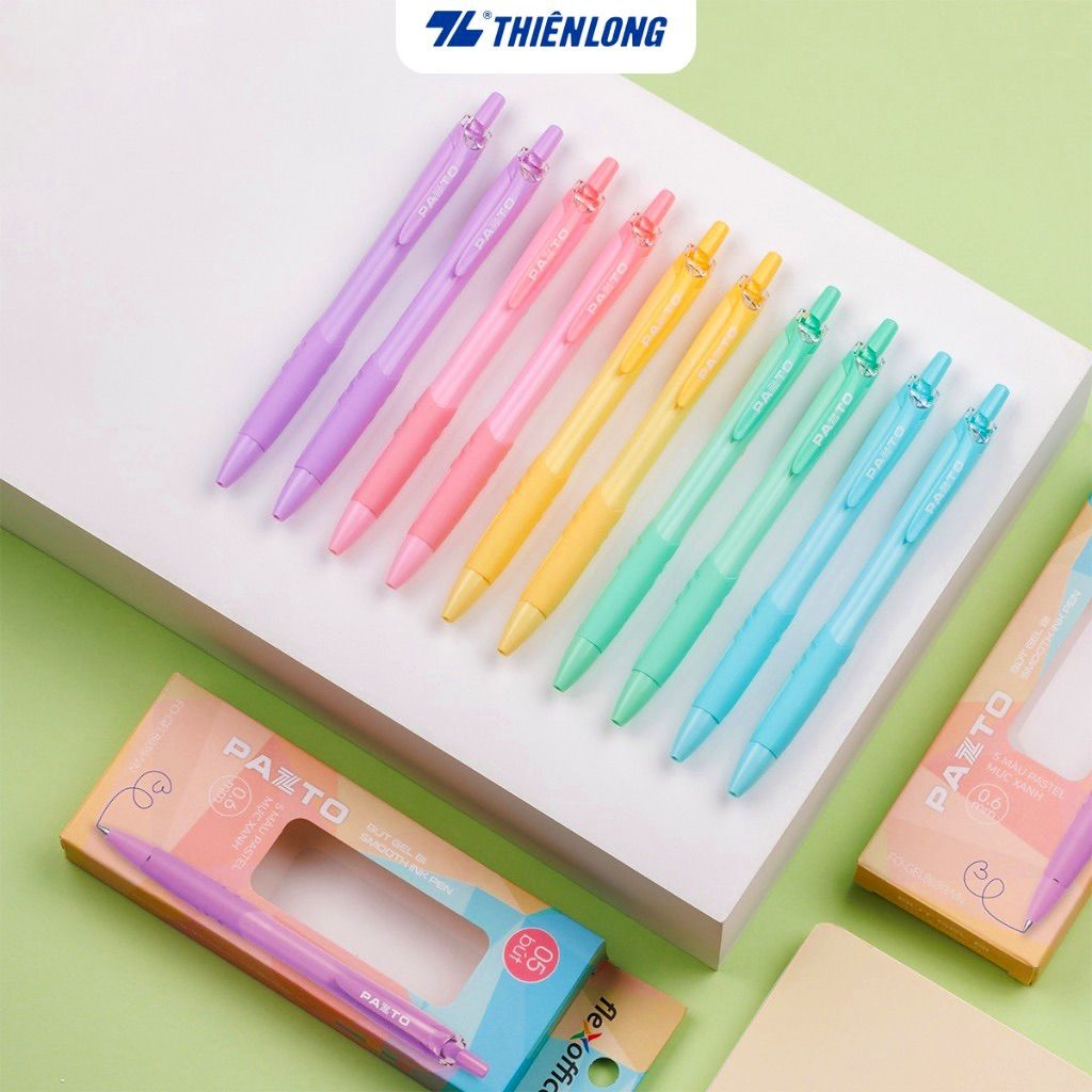 Bút dạ quang màu Morandi Hi! Line Thiên Long HL-024 - Công n - ảnh 2