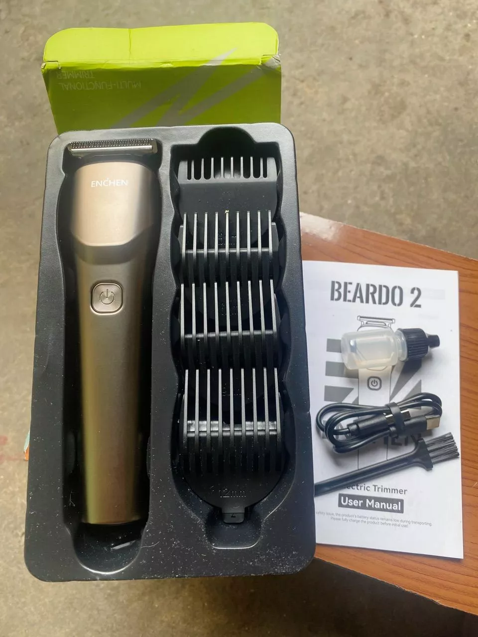 Phụ kiện cử lược đi kèm tông đơ Enchen Beardo 2