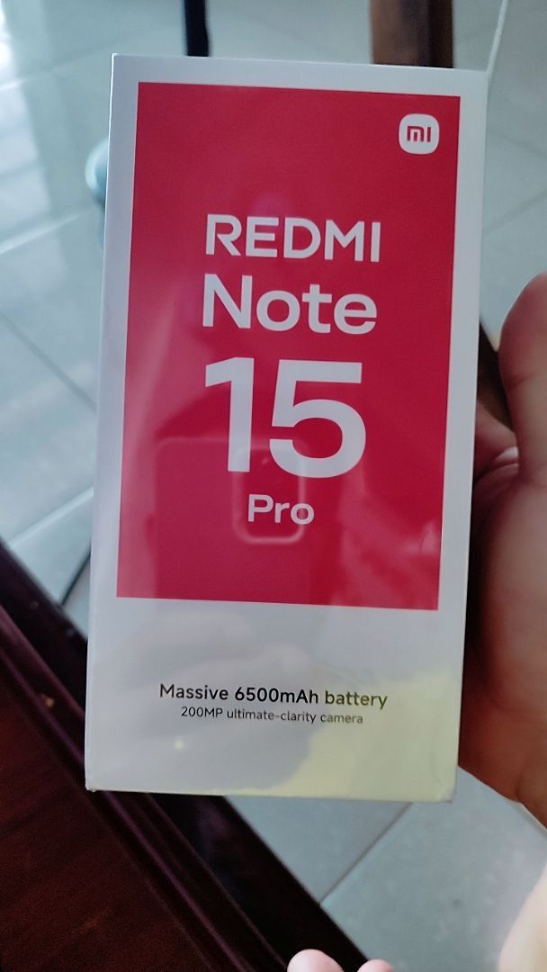 Redmi Note 15 Pro với kính Gorilla Glass Victus 2