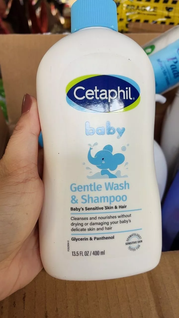 Sữa tắm gội 2 trong 1 Cetaphil Baby Gentle