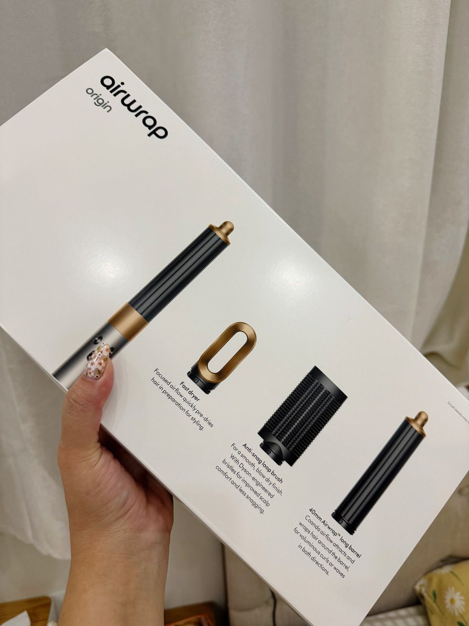 Dyson Airwrap Origin HS02 màu Xám Vàng Đồng