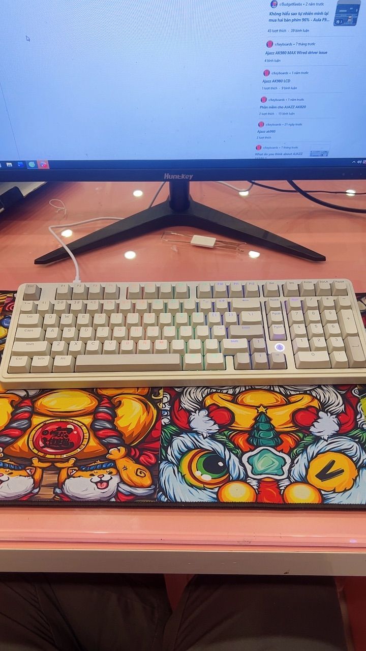 Bàn phím cơ Type-C Ajazz AK980