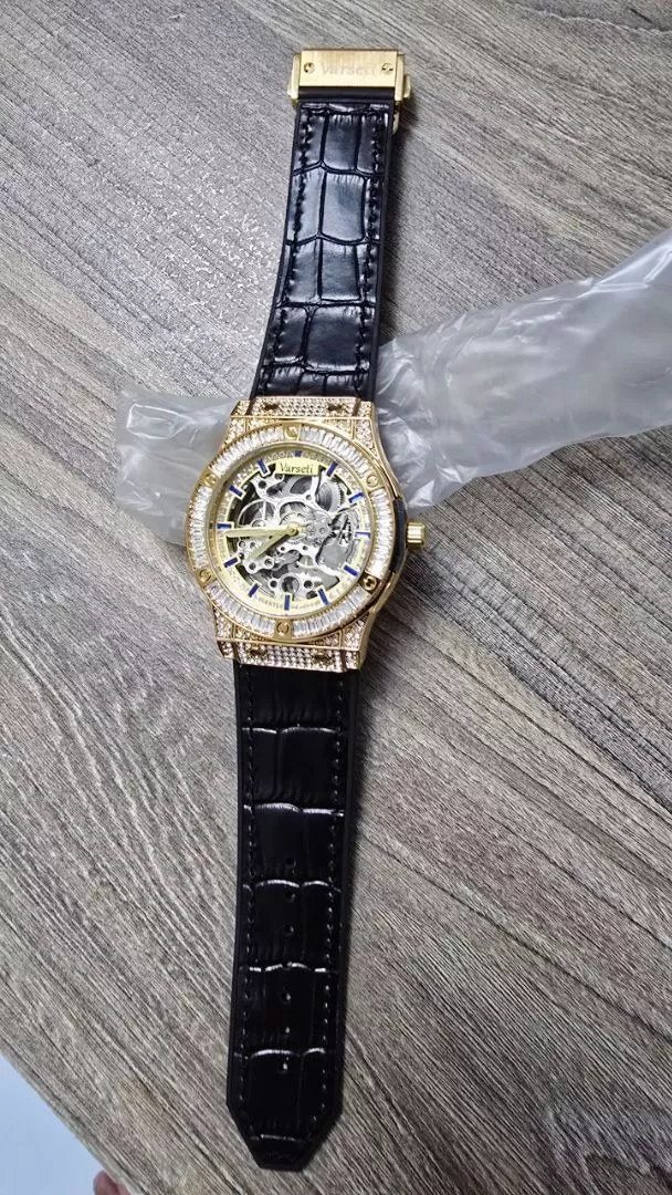 Đồng hồ Varseti M134 máy cơ lộ máy phong cách luxury