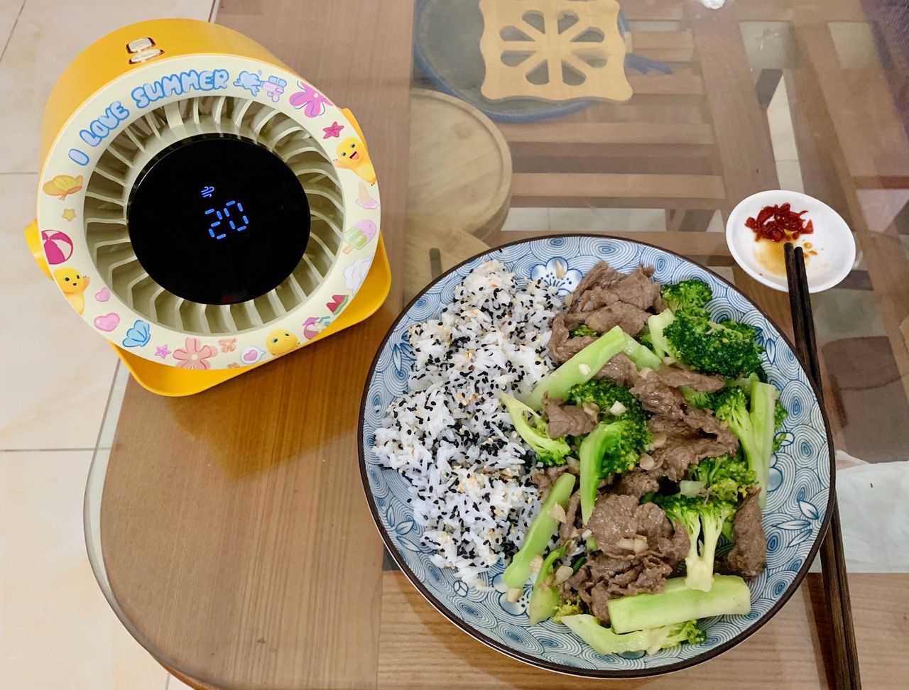 Quạt để bàn 2 trong 1