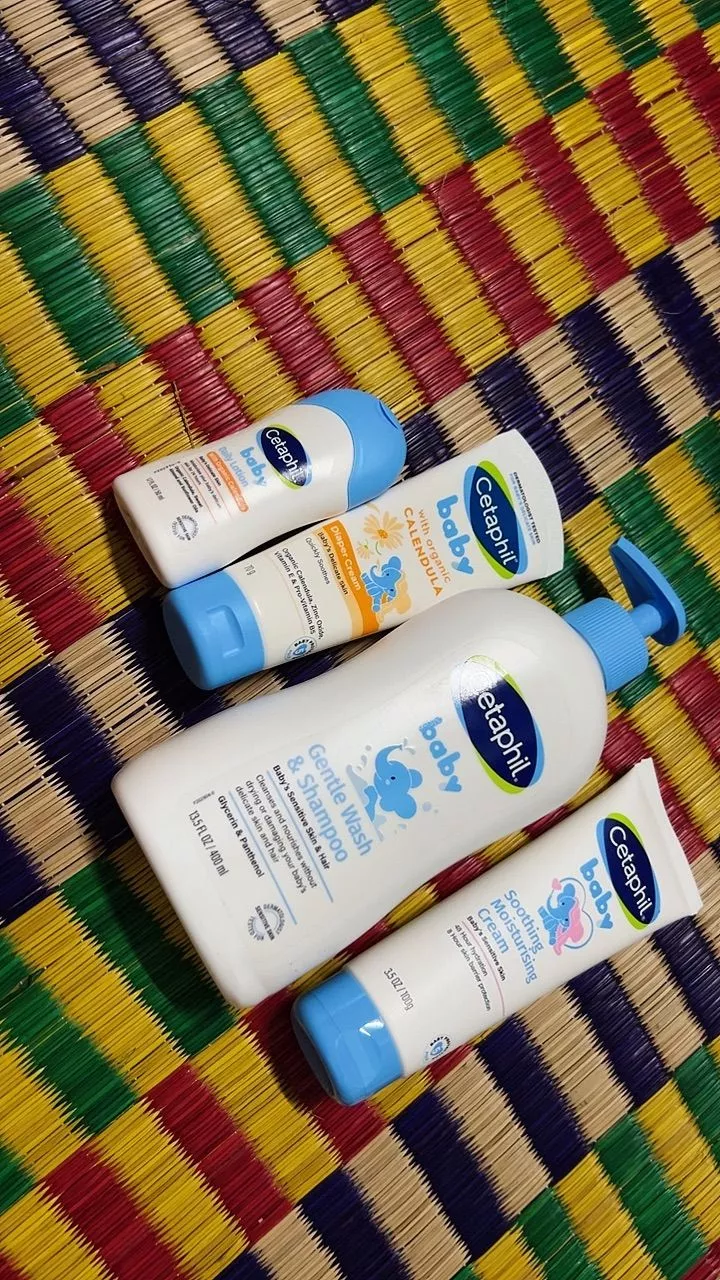 Bộ đôi chăm sóc da bé Cetaphil Baby