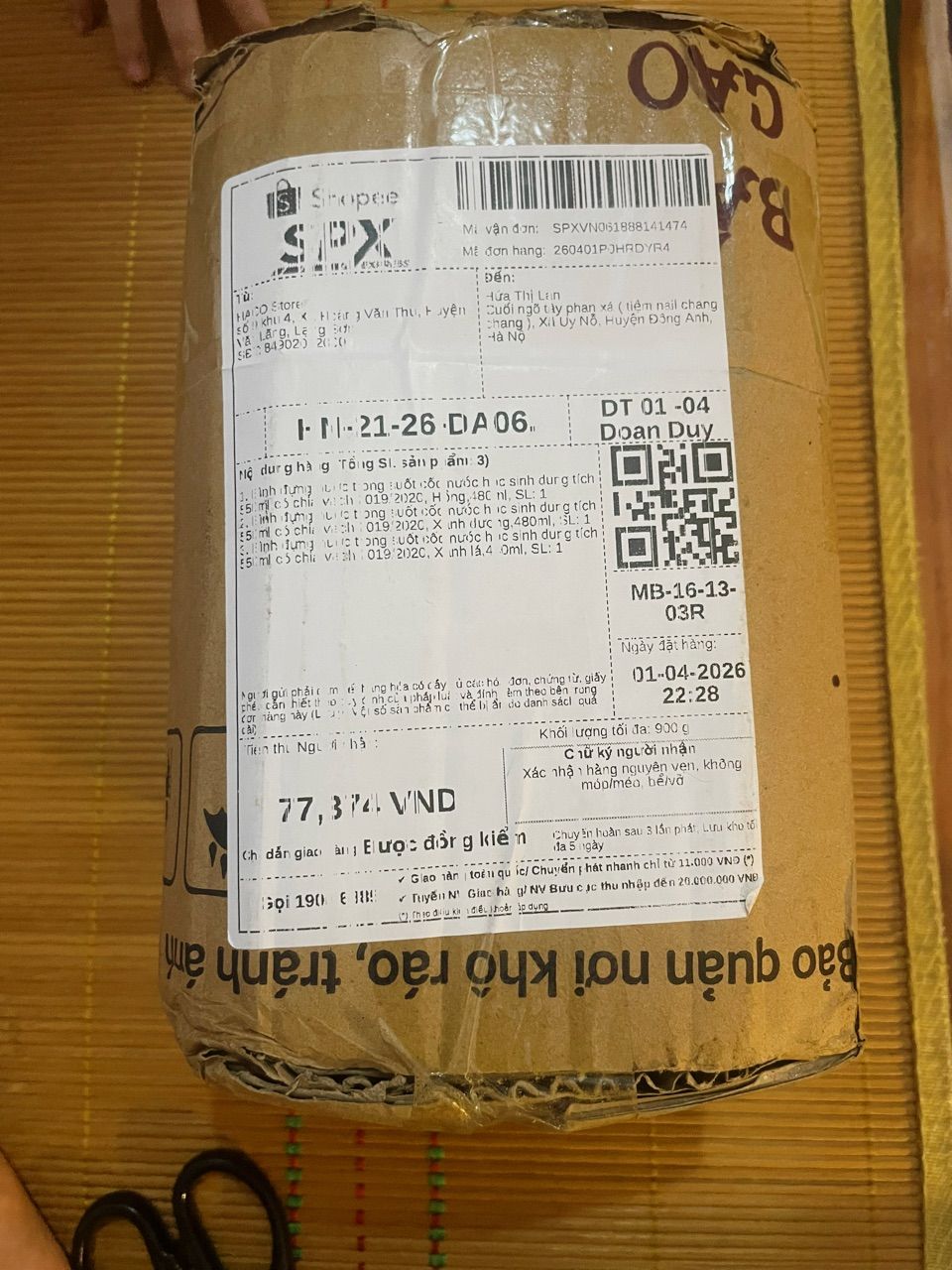 Bình đựng nước trong suốt cốc nước học sinh dung tích 550ml  - ảnh 2