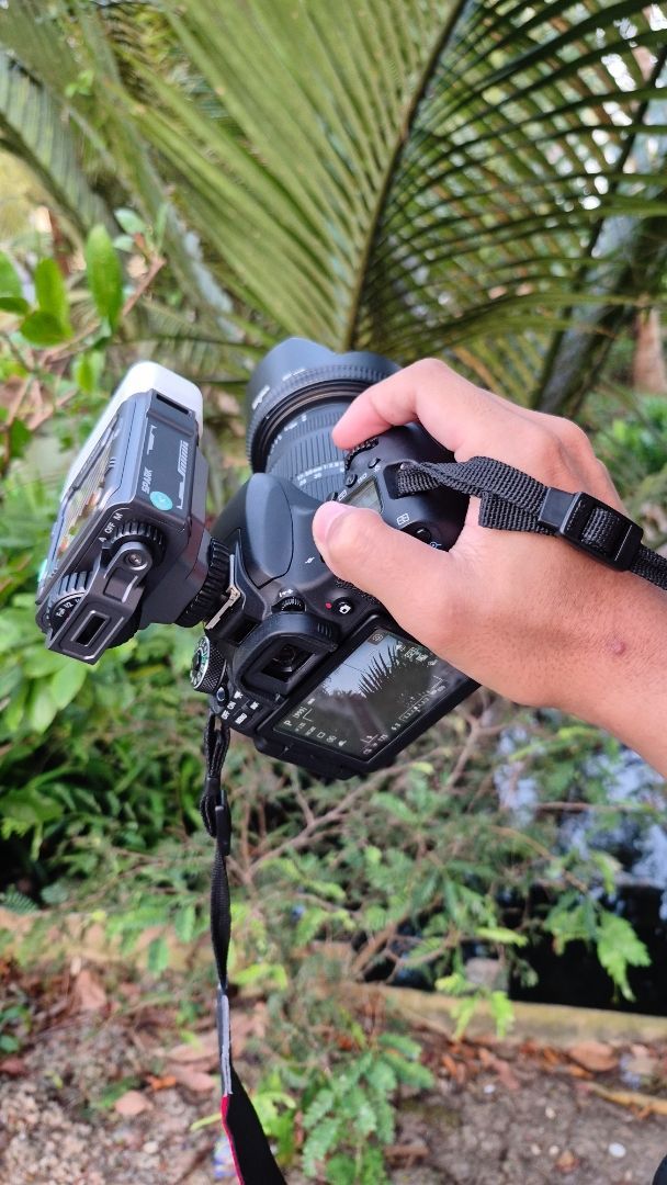 Đèn flash Viltrox nhỏ gọn