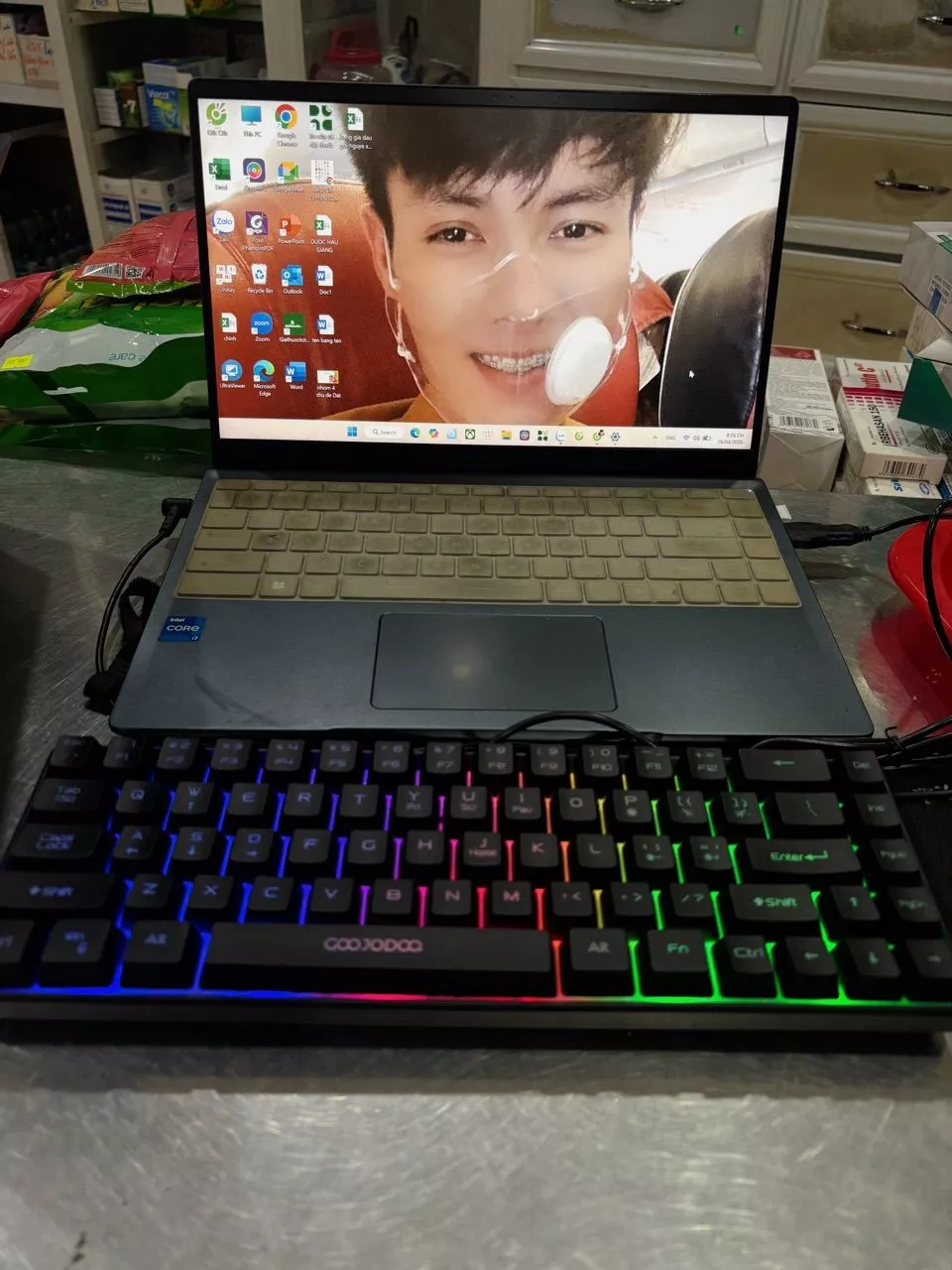 Bàn phím có dây RGB