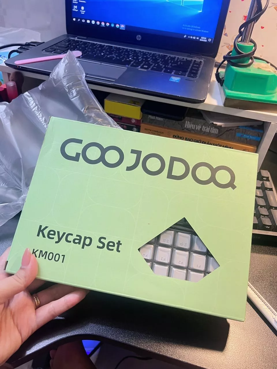 Keycap GOOJODOQ - cận cảnh chữ