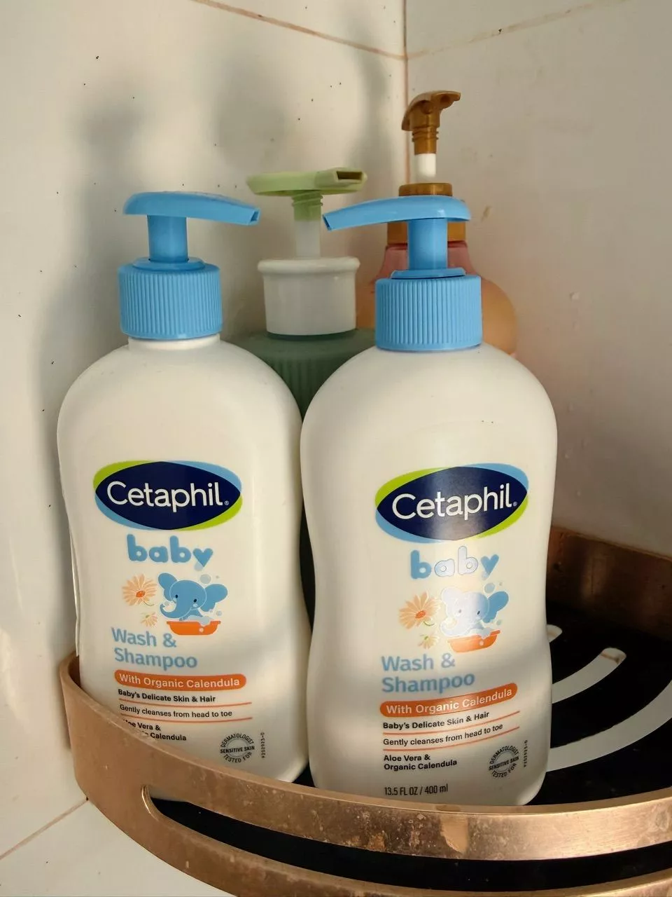 Sữa tắm gội cho bé Cetaphil Baby Wash and Shampoo Calendula