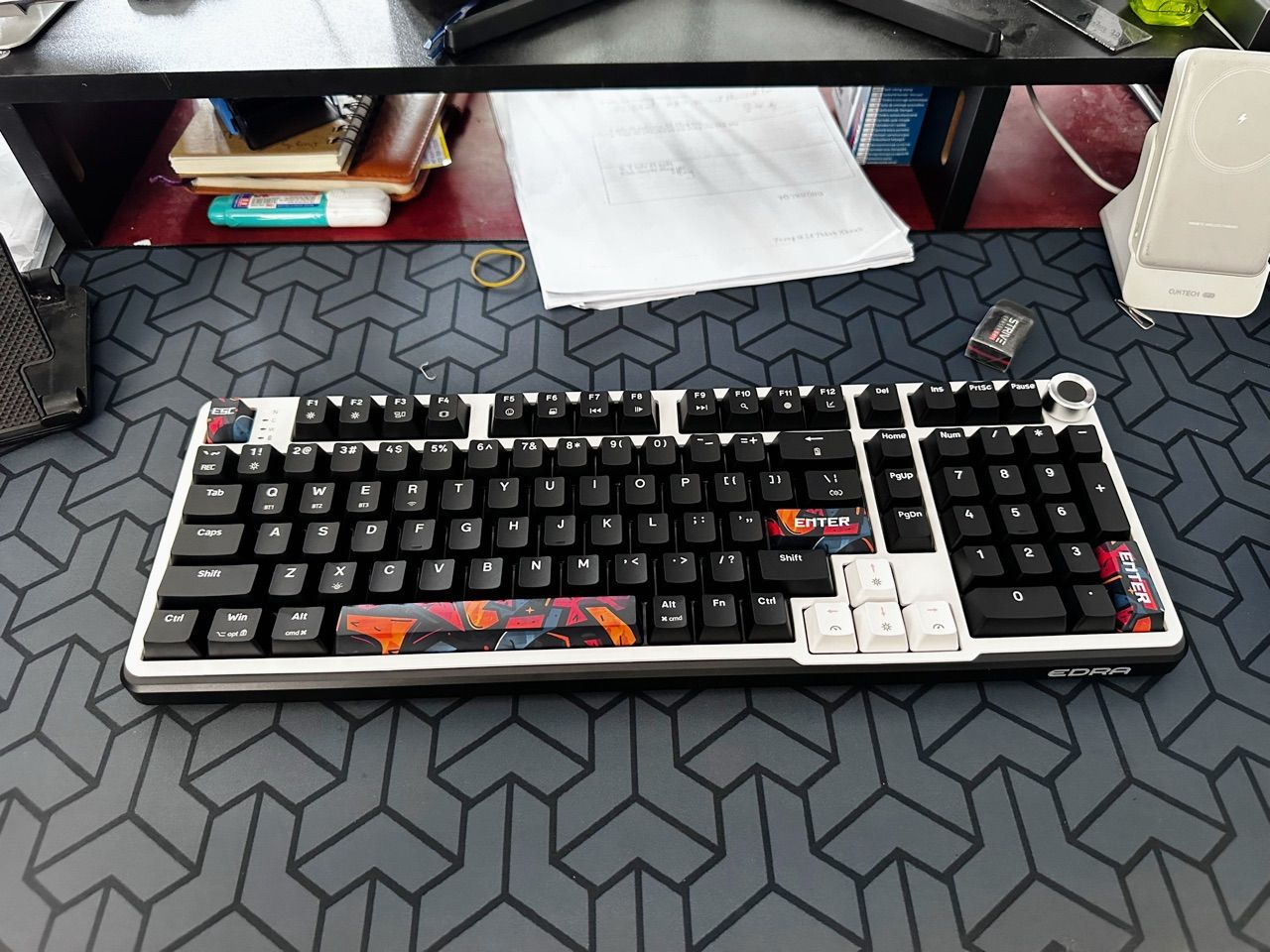 Layout bàn phím E-Dra EK398S