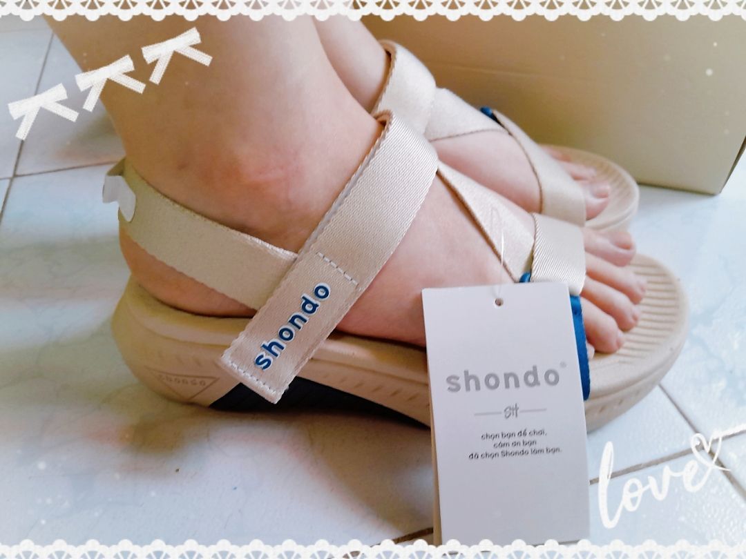 Quai hậu sandal Shondo F7R