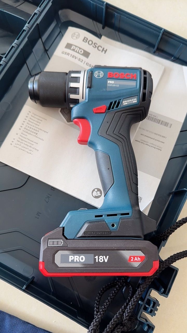 Đầu kẹp máy Bosch GSR 18V-52