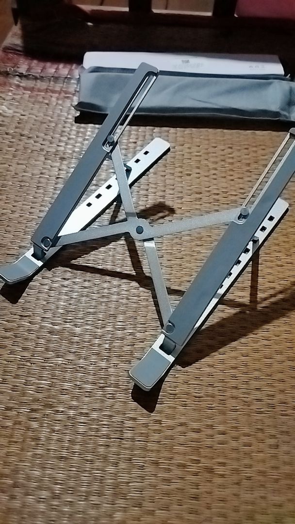 Giá đỡ laptop nhôm có thể gấp gọn điều chỉnh được độ cao giúp tản nhiệt laptop giá đỡ laptop gấp gọn DoDo Gear - ảnh 1