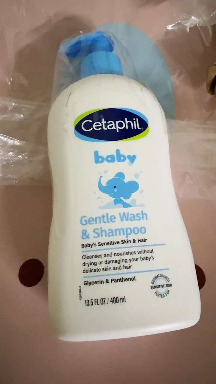Sữa tắm gội Cetaphil Baby Gentle Wash and Shampoo 400ml