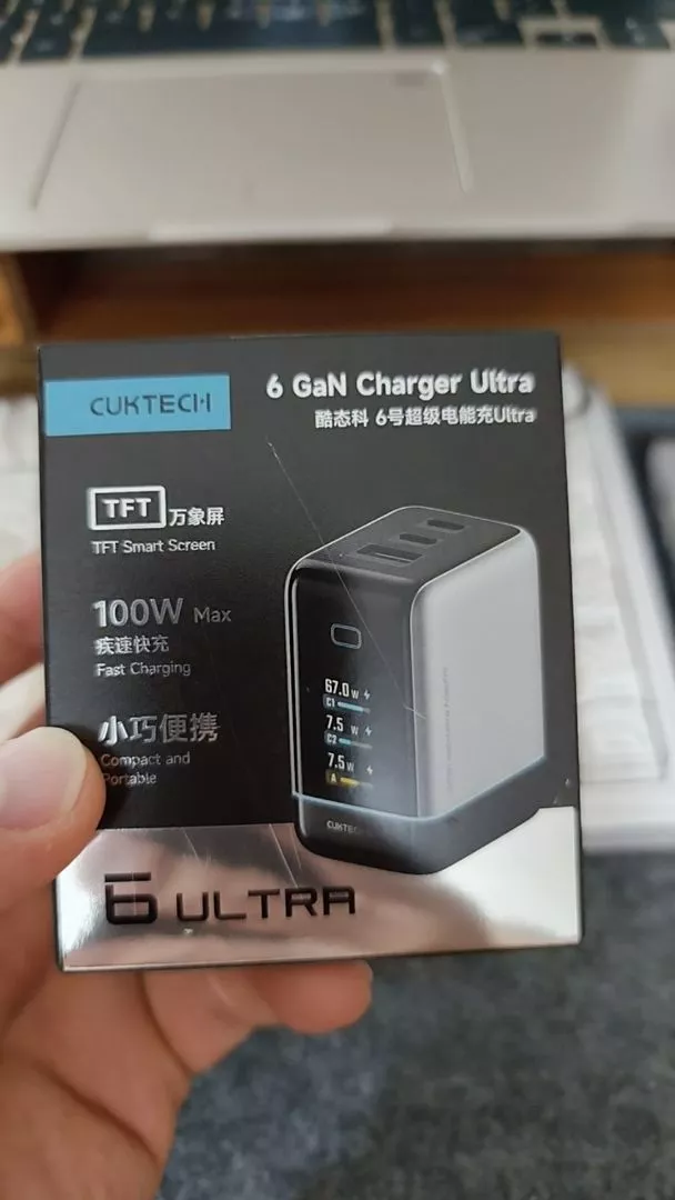Sạc CUKTECH 6 Ultra 3 cổng