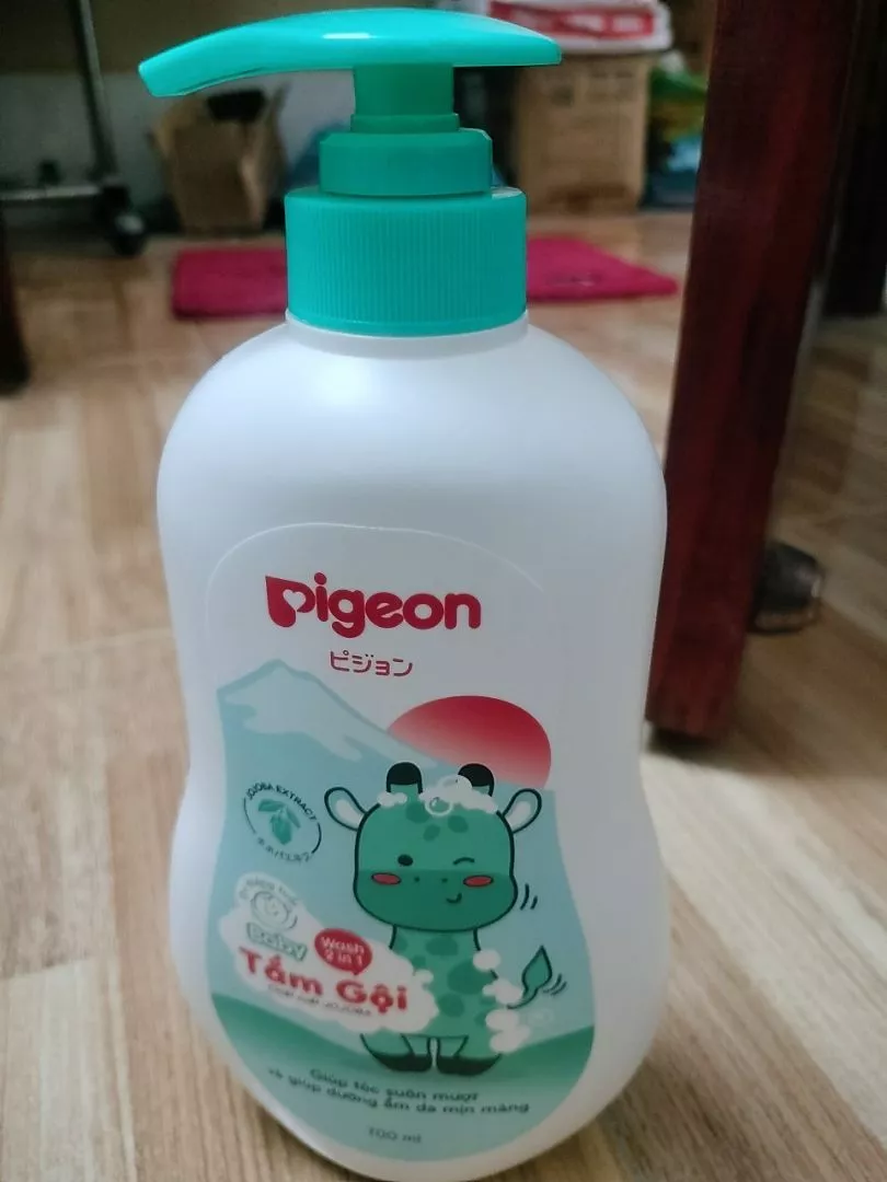 Chi tiết tắm gội Pigeon