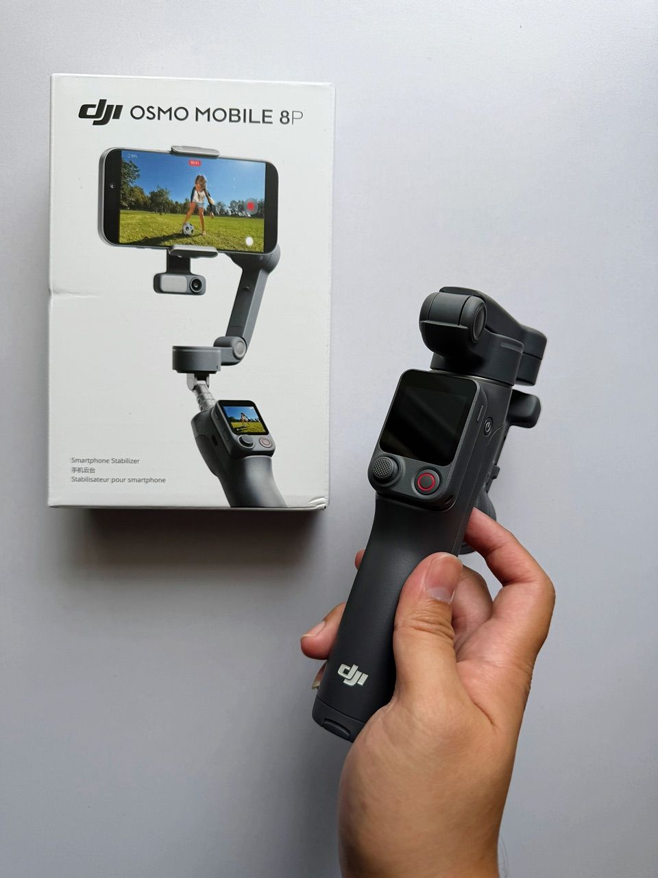 DJI Osmo Mobile 8P với điện thoại
