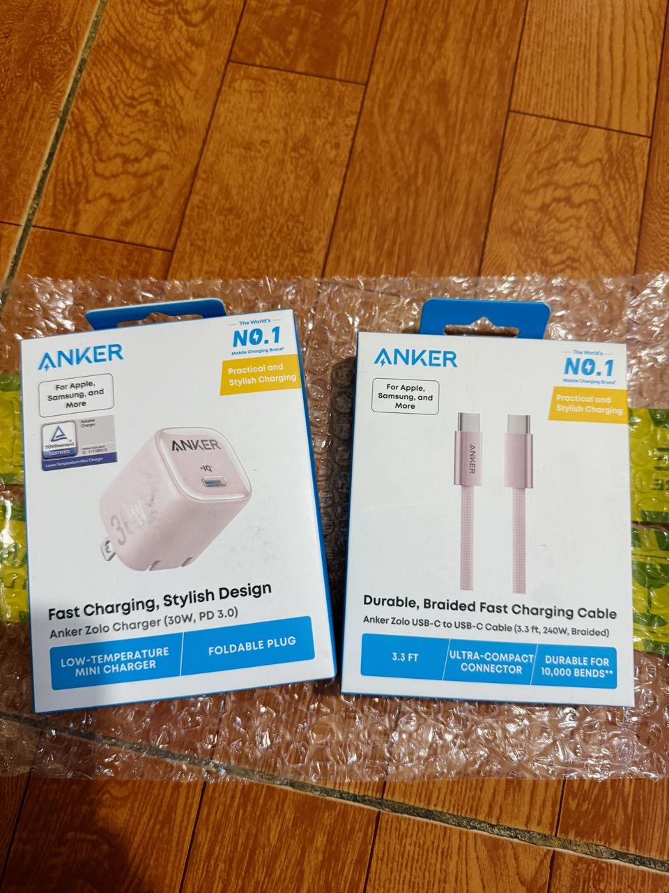 Đầu cắm mỏng của cáp ANKER