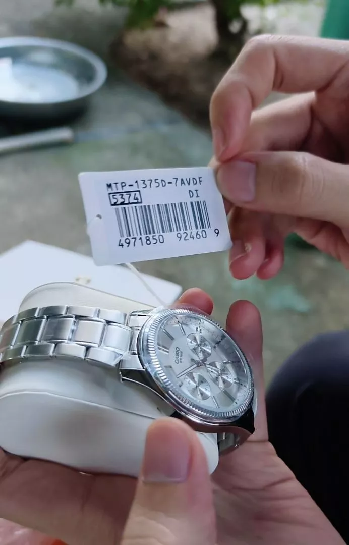 Hộp đồng hồ Casio MTP-1375D-7A chính hãng