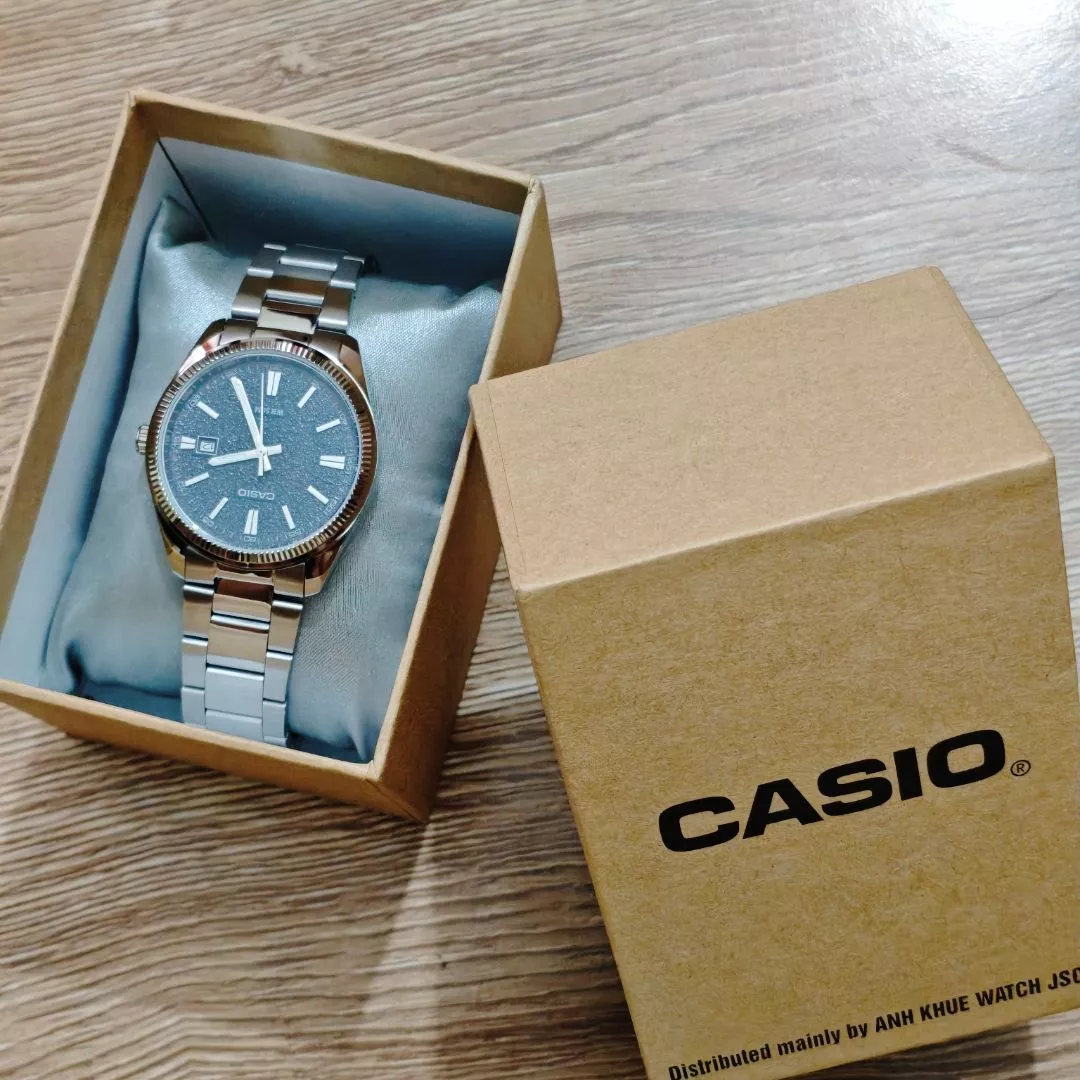 Dây thép không gỉ đồng hồ nam Casio MTP-1302DA