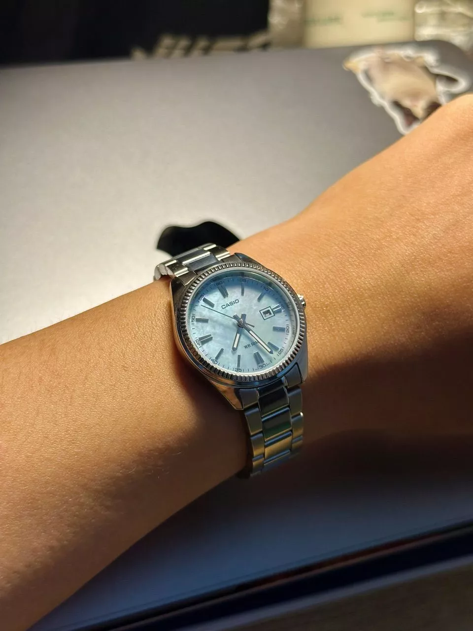 Đồng hồ Casio dây kim loại chính hãng Anh Khuê