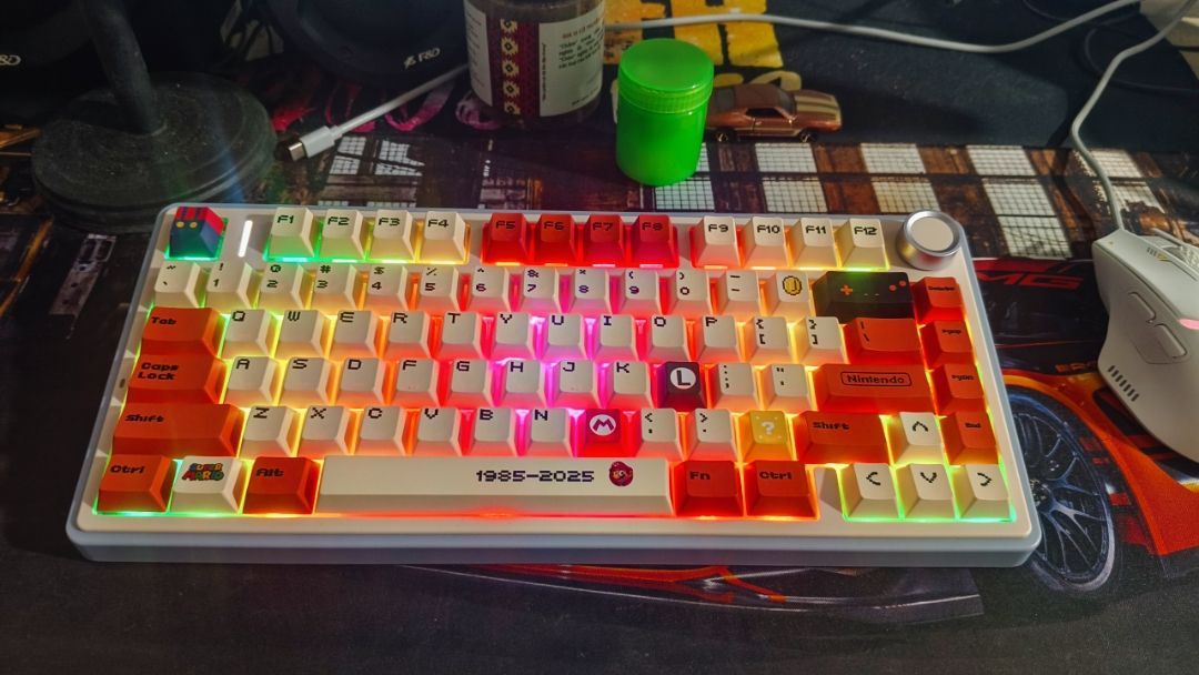 Keycap Mario dành cho bàn phím cơ