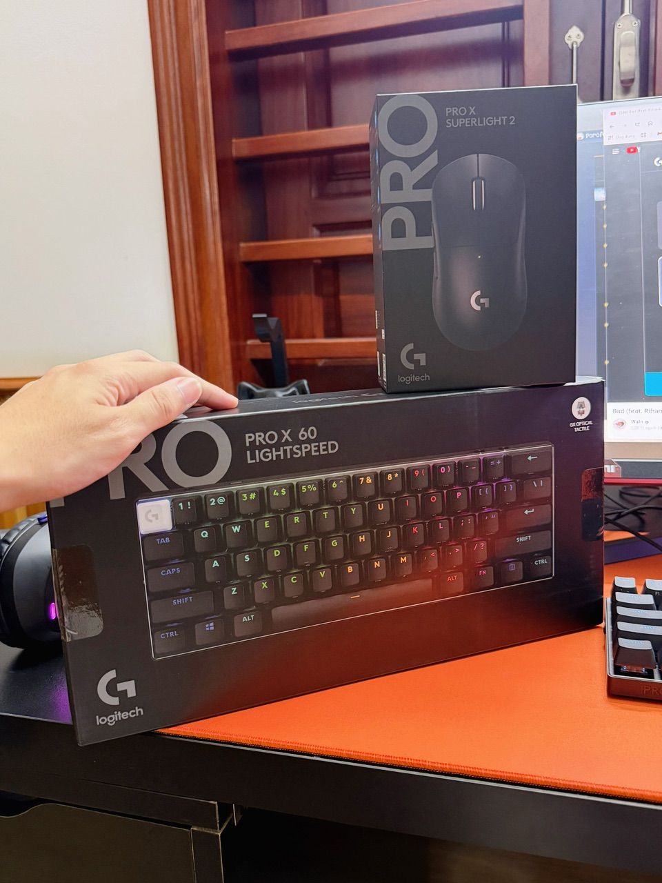 Logitech G PRO X 60 LIGHTSPEED thiết kế 60%