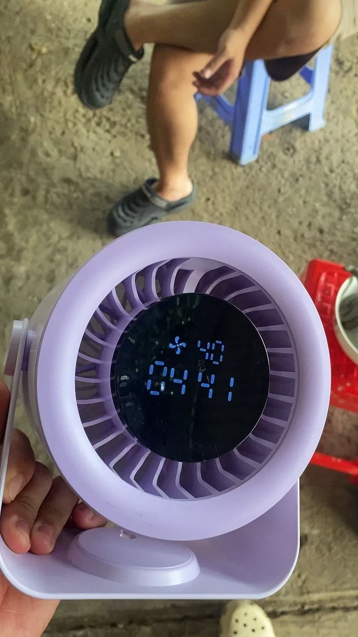 Quạt GOOJODOQ 100 mức gió và màn hình số