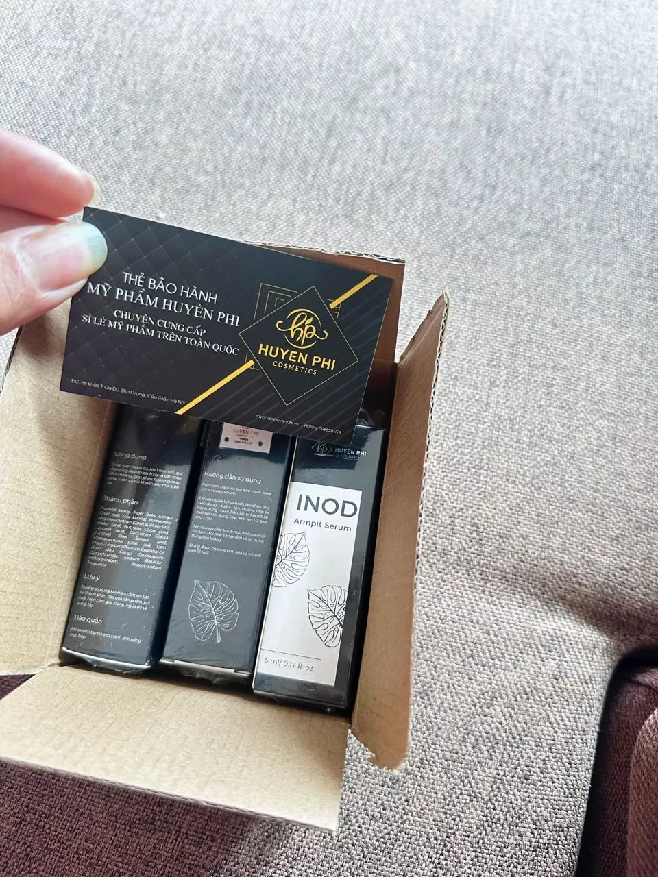 Serum INOD dùng cho nách và chân