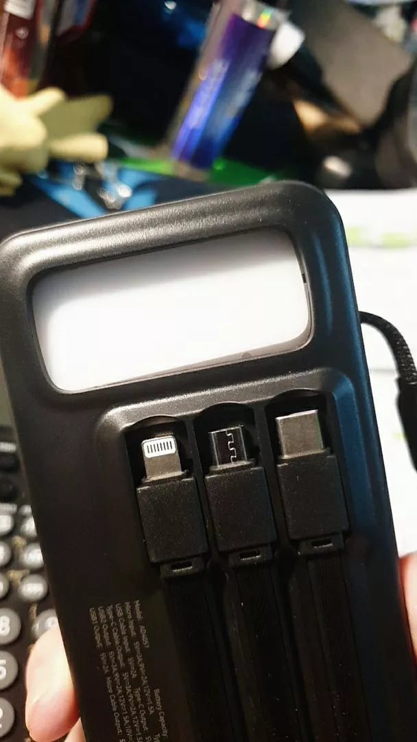 Màn hình LED của pin dự phòng