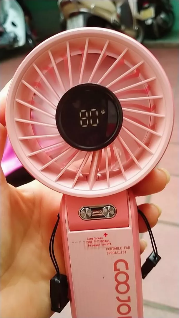 Quạt GOOJODOQ sạc qua cổng Type-C