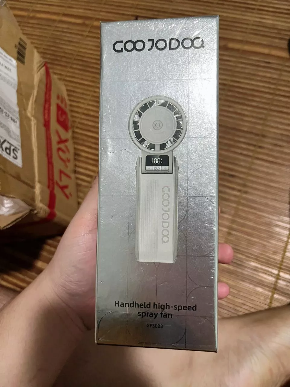 Quạt phun sương GOOJODOQ - cổng sạc Type-C