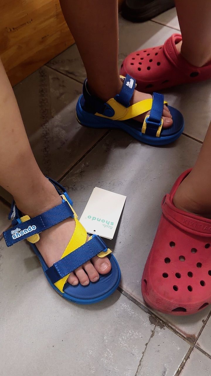 Đế và quai sandal trẻ em Shondo