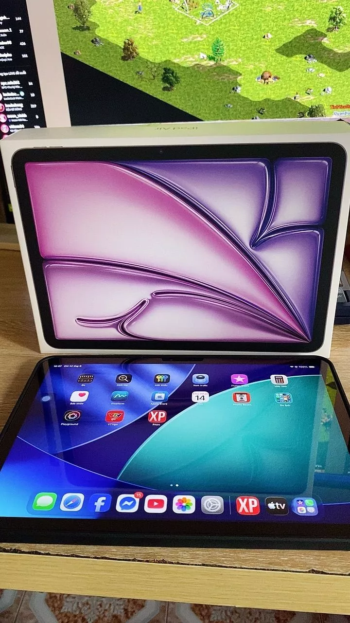 iPad Air M4 góc nghiêng