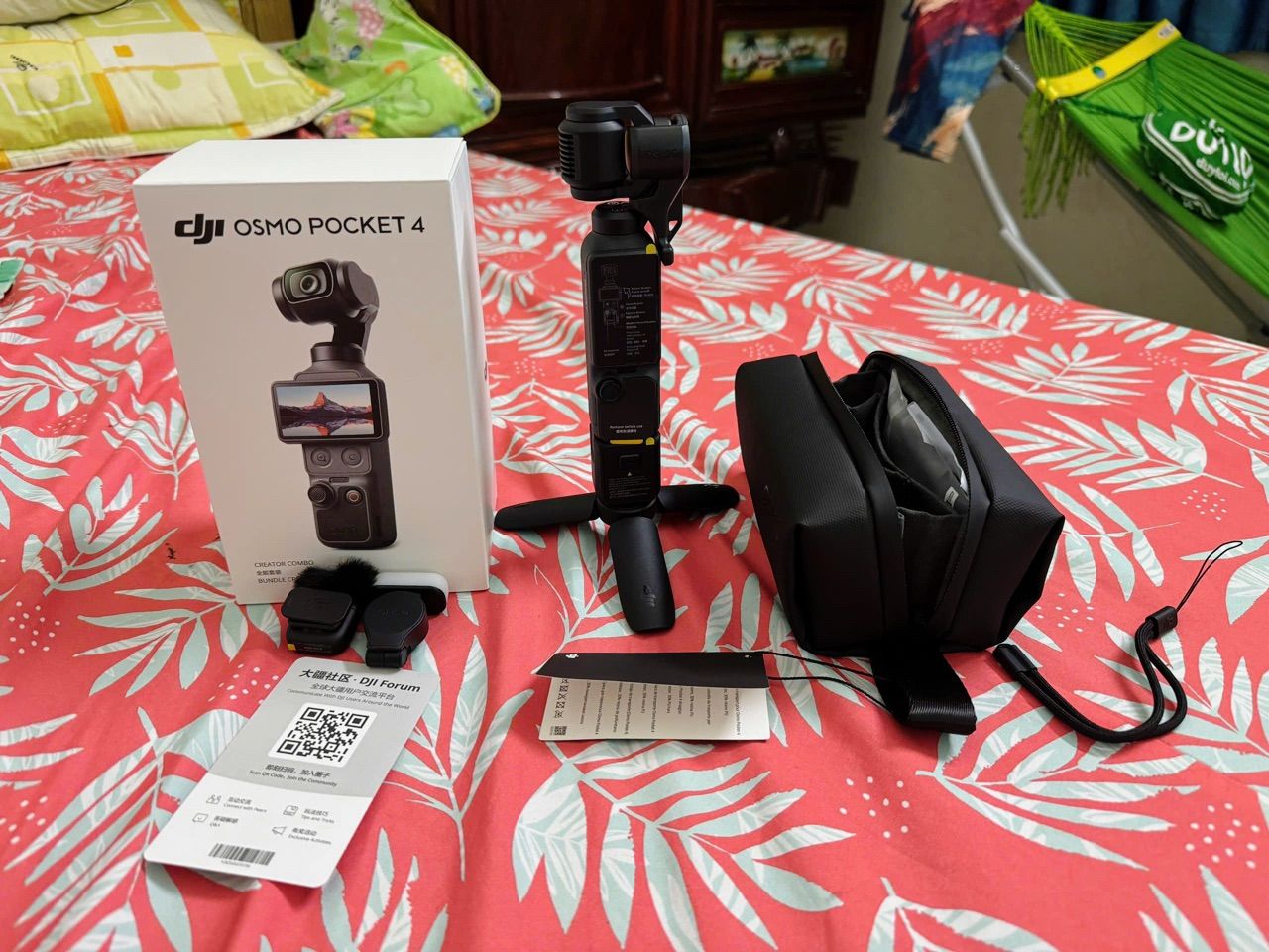 DJI Osmo Pocket 4 quay vlog