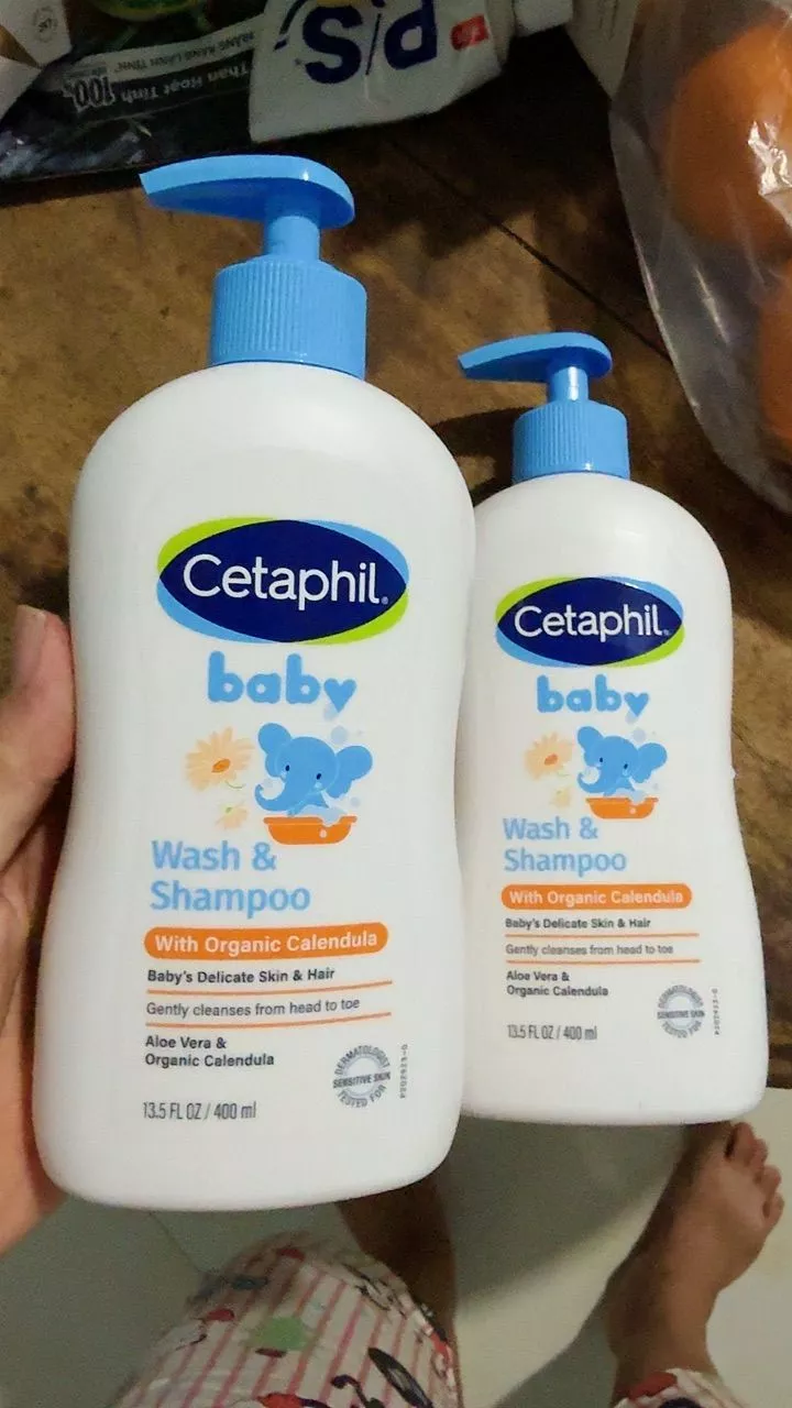 Sữa tắm gội Cetaphil cho bé