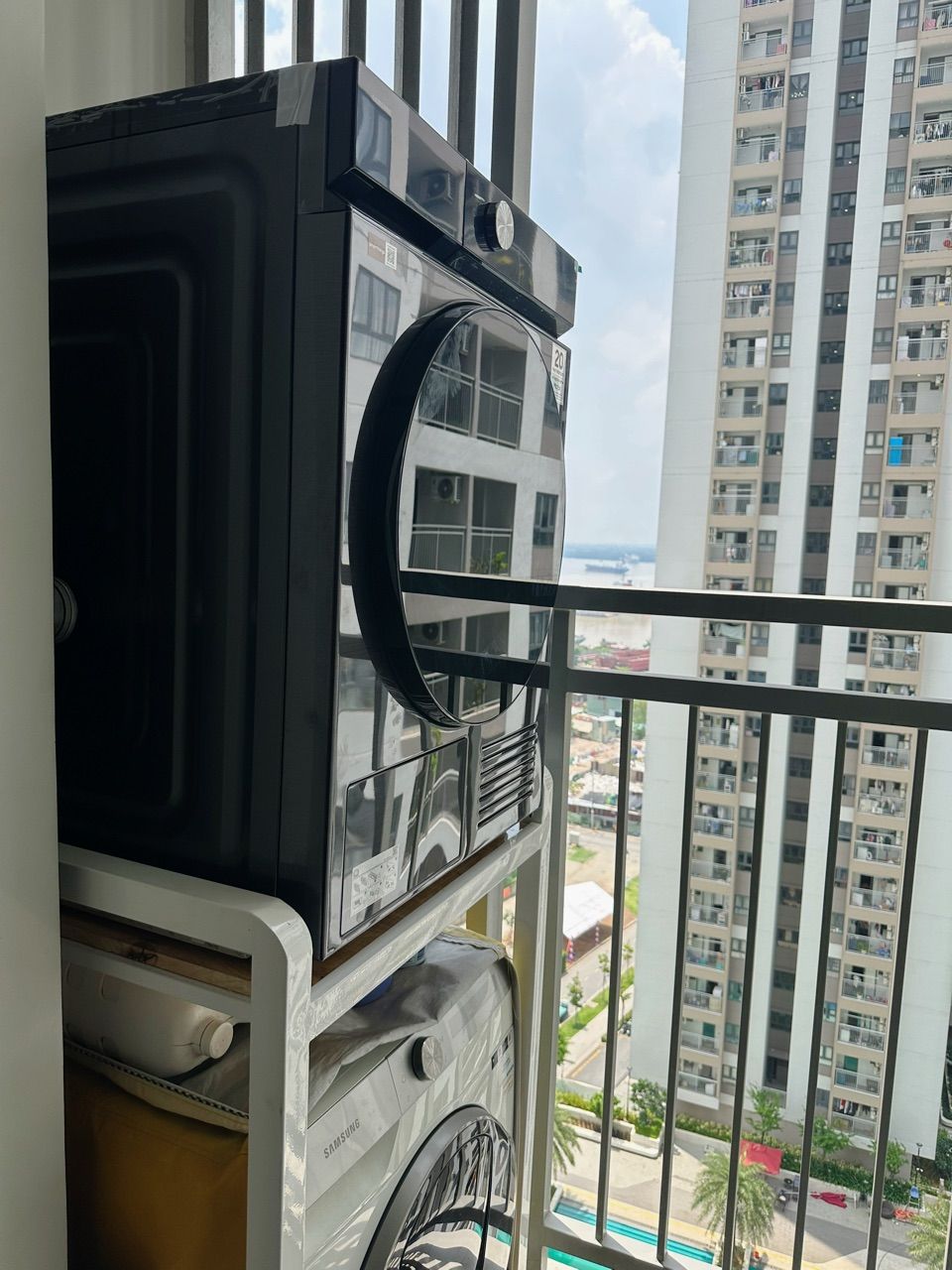 Cửa kính cường lực máy sấy Samsung
