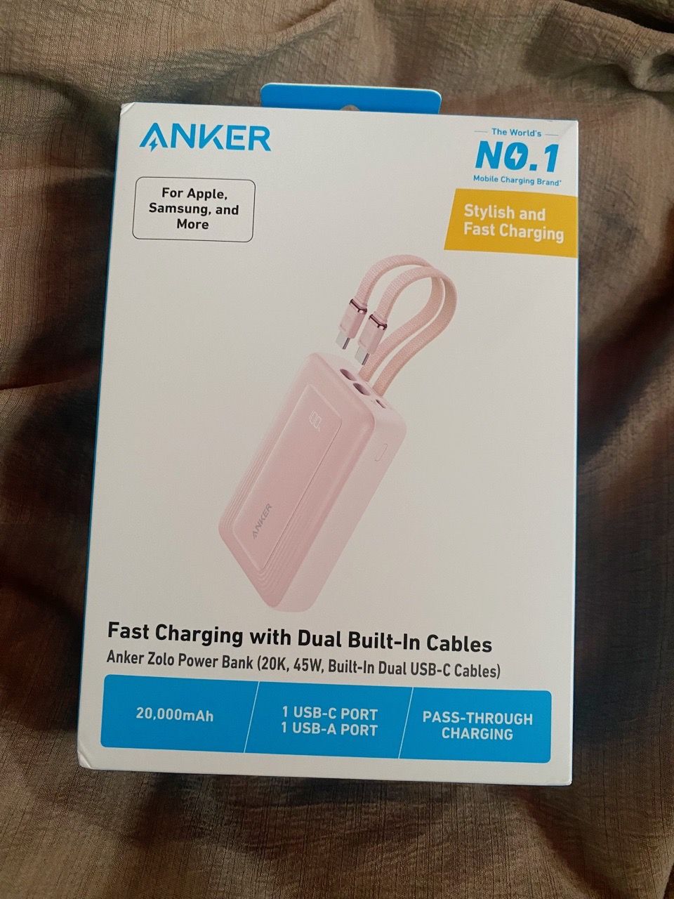 Thiết kế sạc dự phòng ANKER