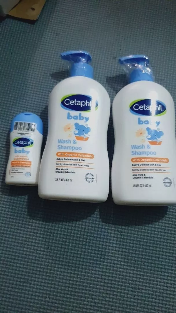 Bao bì sữa tắm gội Cetaphil