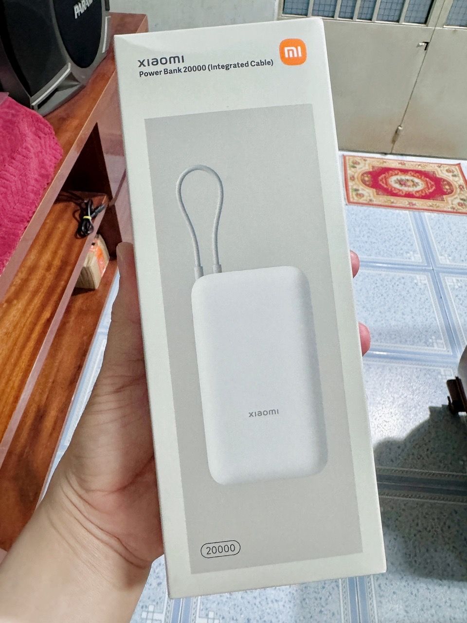 Cáp tích hợp trên pin Xiaomi