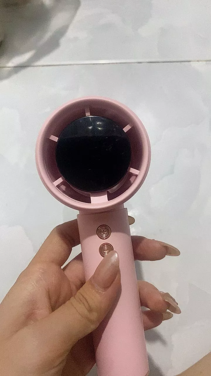 Quạt cầm tay mini sạc pin thời trang