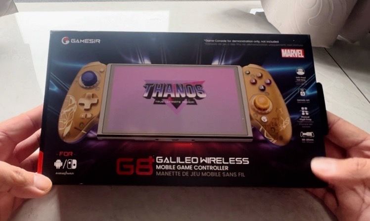 Thiết kế tay cầm GameSir G8 G8 Plus