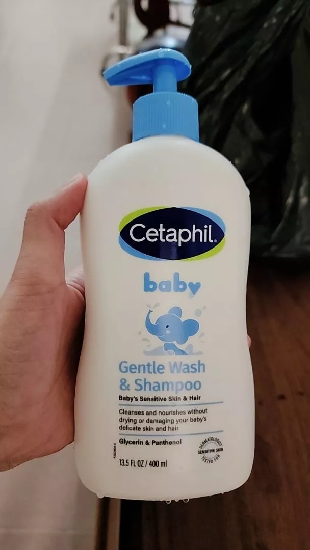 Cetaphil Baby Gentle Wash & Shampoo 400ml dùng hằng ngày cho bé