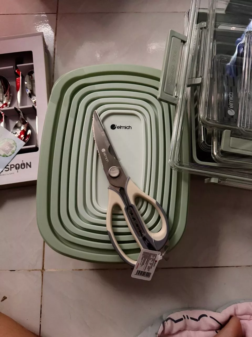 Bộ hộp nhựa dùng bảo quản thực phẩm