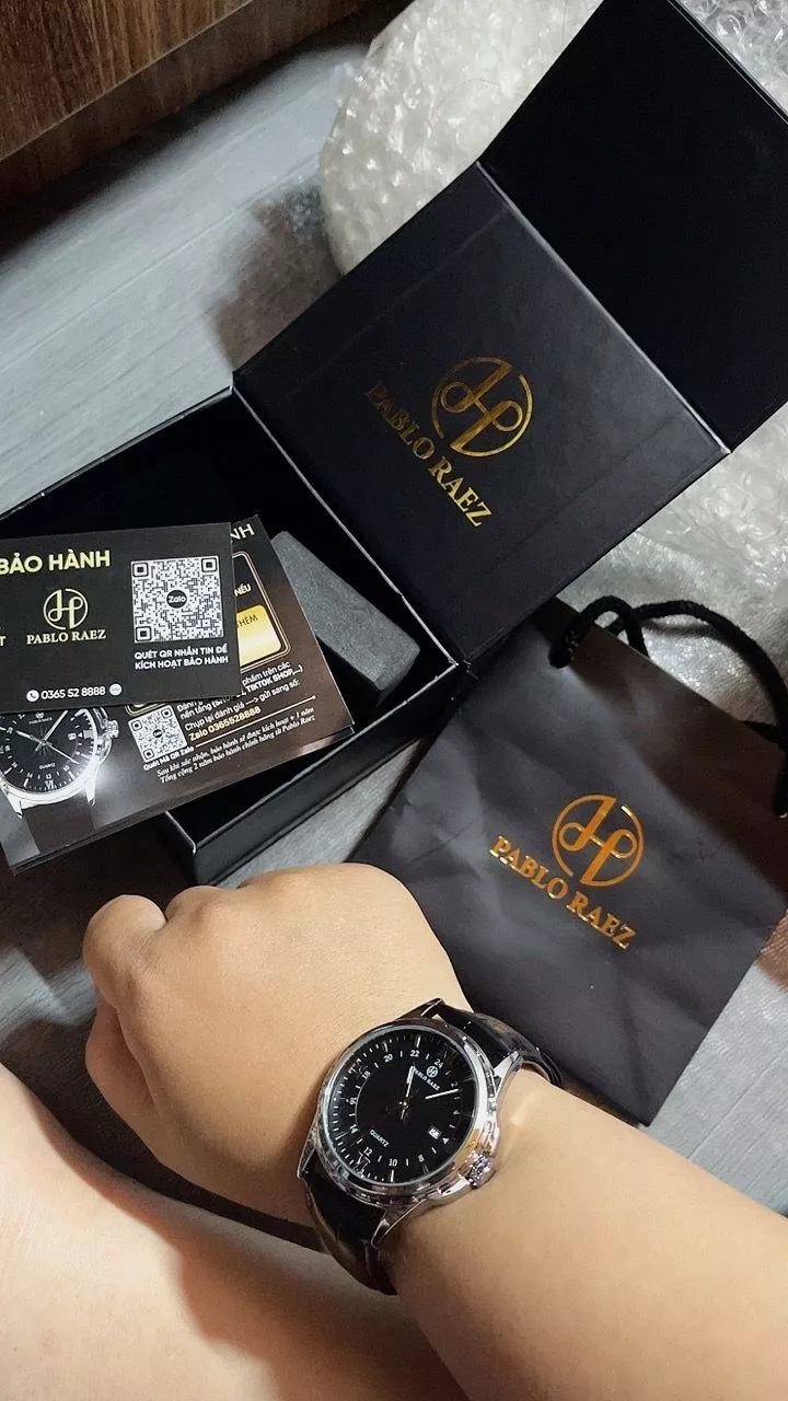 Hộp quà tặng đồng hồ nam Pablo Raez U850