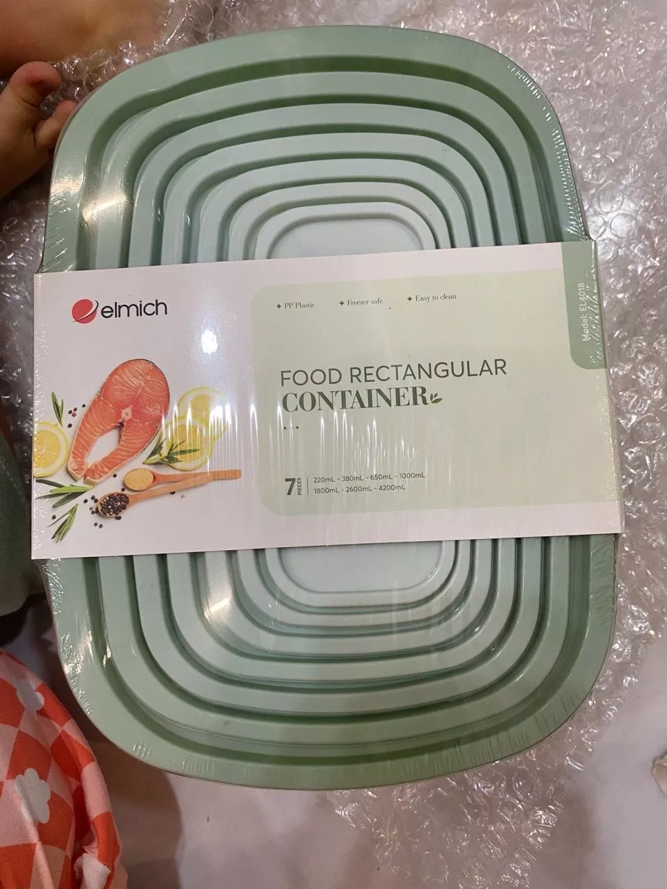 Chi tiết bộ 7 hộp nhựa