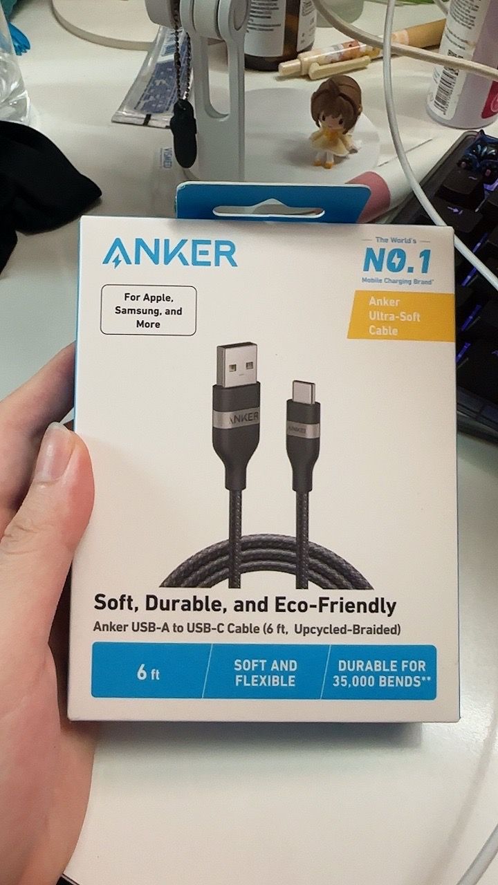 Cáp sạc Anker USB-C
