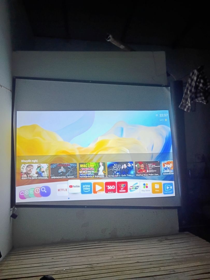 Máy chiếu Netflix Goojodoq
